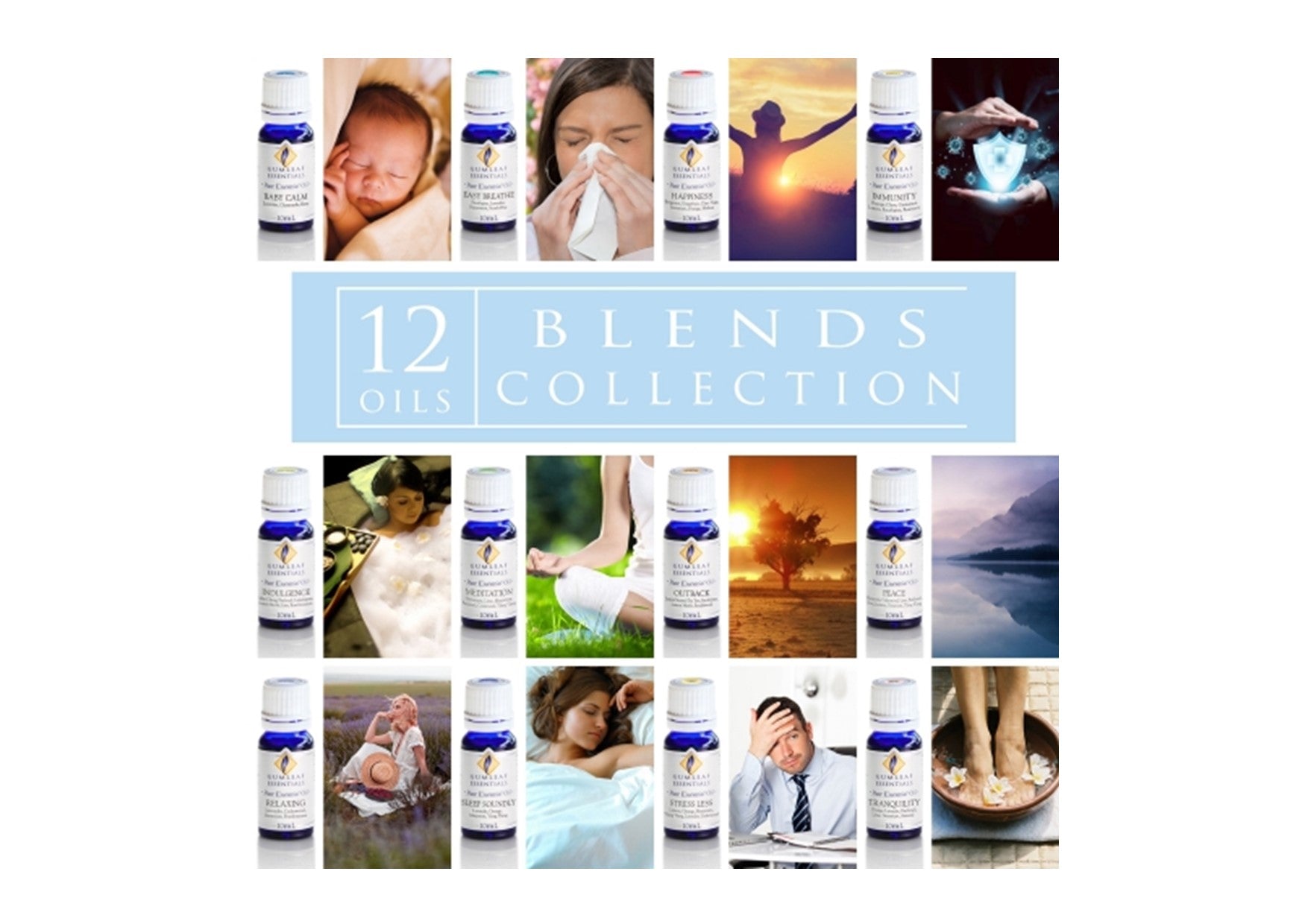 Gumleaf Essentials | Blends Collection Essential Oil Box Set