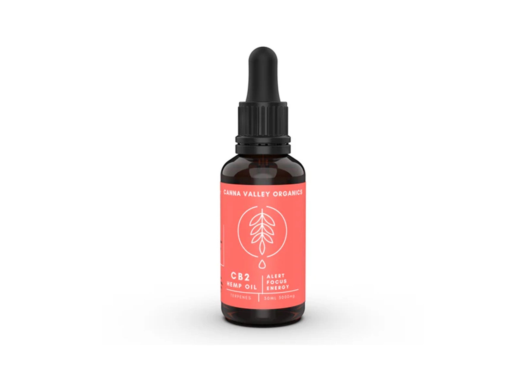 Canna Valley Organics | CB2 Oil: Energy-Focus-Alert 3000mg