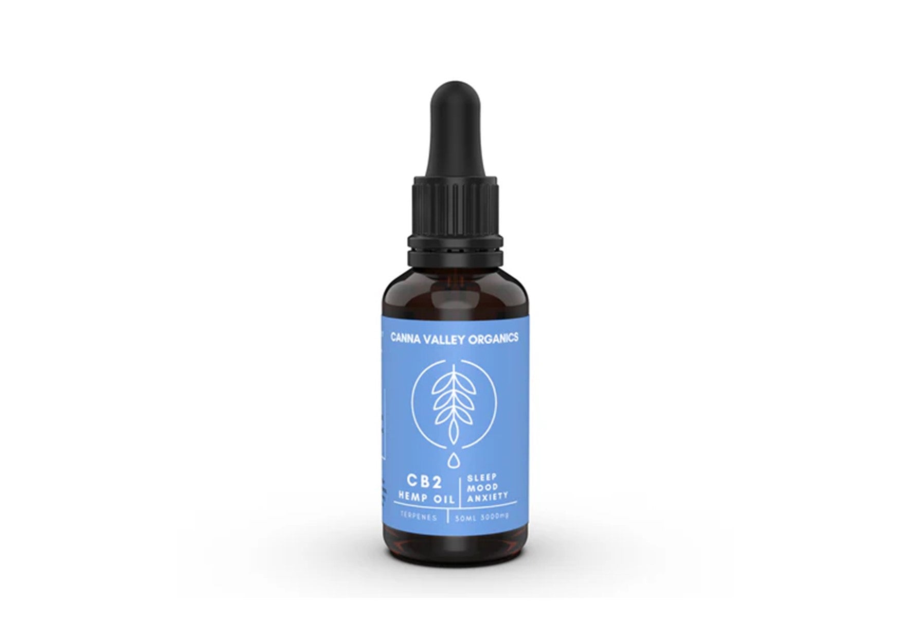 Canna Valley Organics | CB2 Oil: Sleep-Mood-Anxiety 3000mg