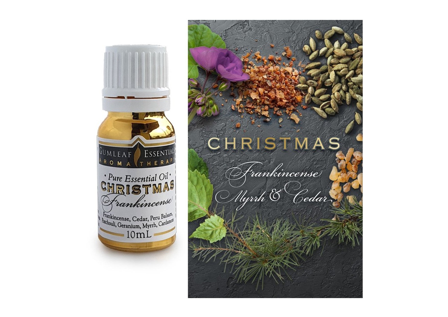 Gumleaf Essentials Christmas | Frankincense & Myrrh Essential Oil Blend