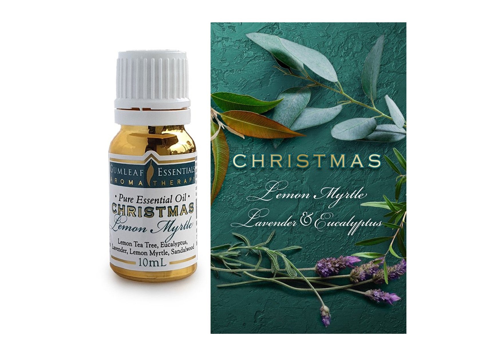 Gumleaf Essentials Christmas | Lemon Myrtle & Eucalyptus Essential Oil Blend