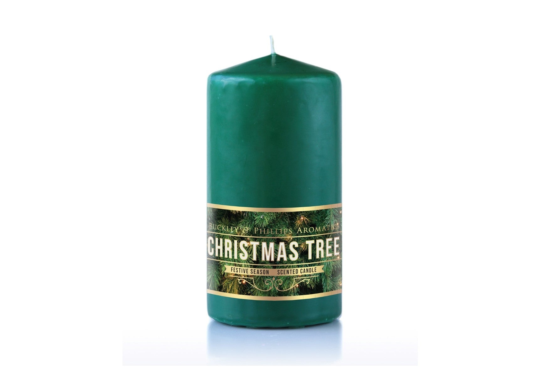 Buckley & Phillips Christmas | Pillar Candles | Christmas Tree