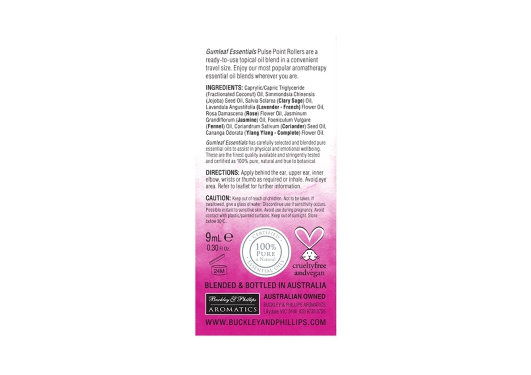 Gumleaf Essentials | Pulse Point Rollers | Equilibrium