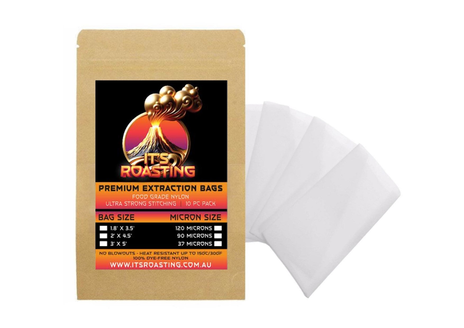 ItsRoasting | Premium Extraction Bags 10pk