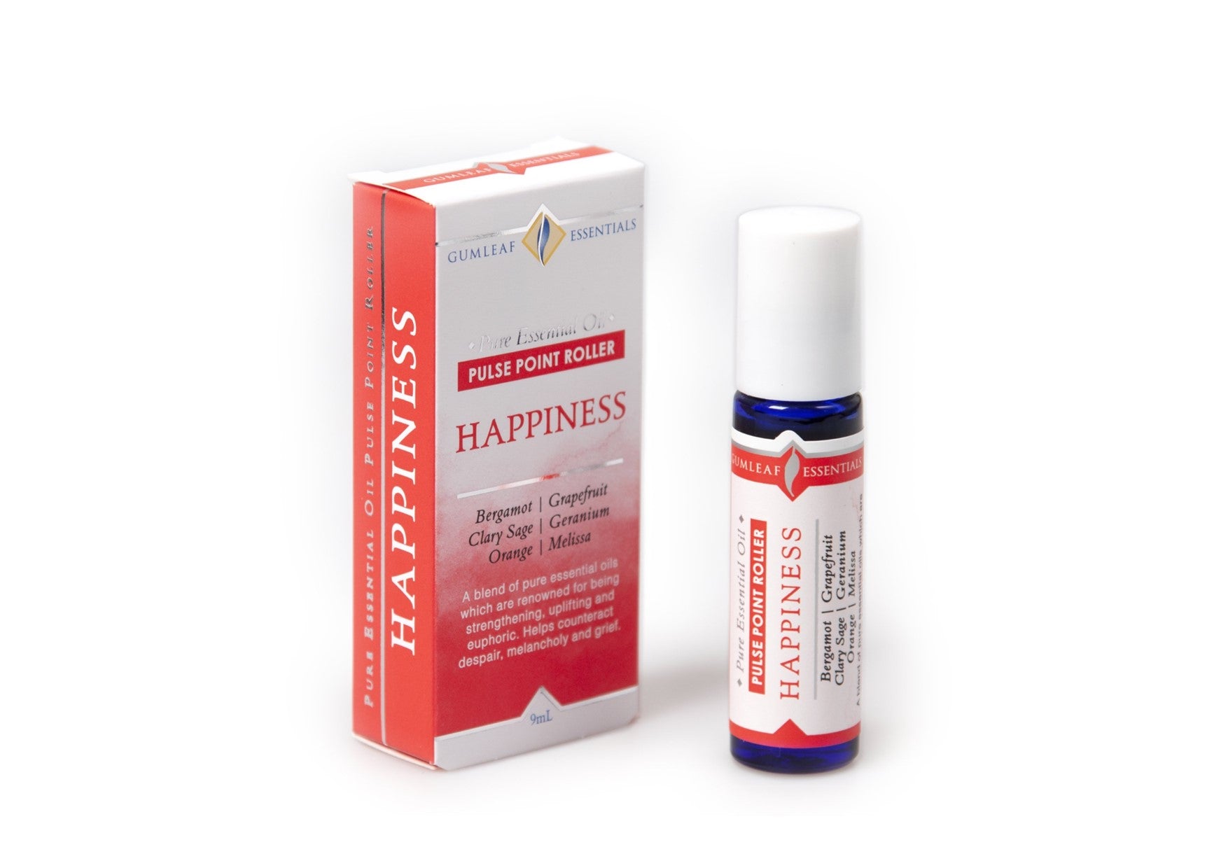 Gumleaf Essentials | Pulse Point Rollers | Happiness