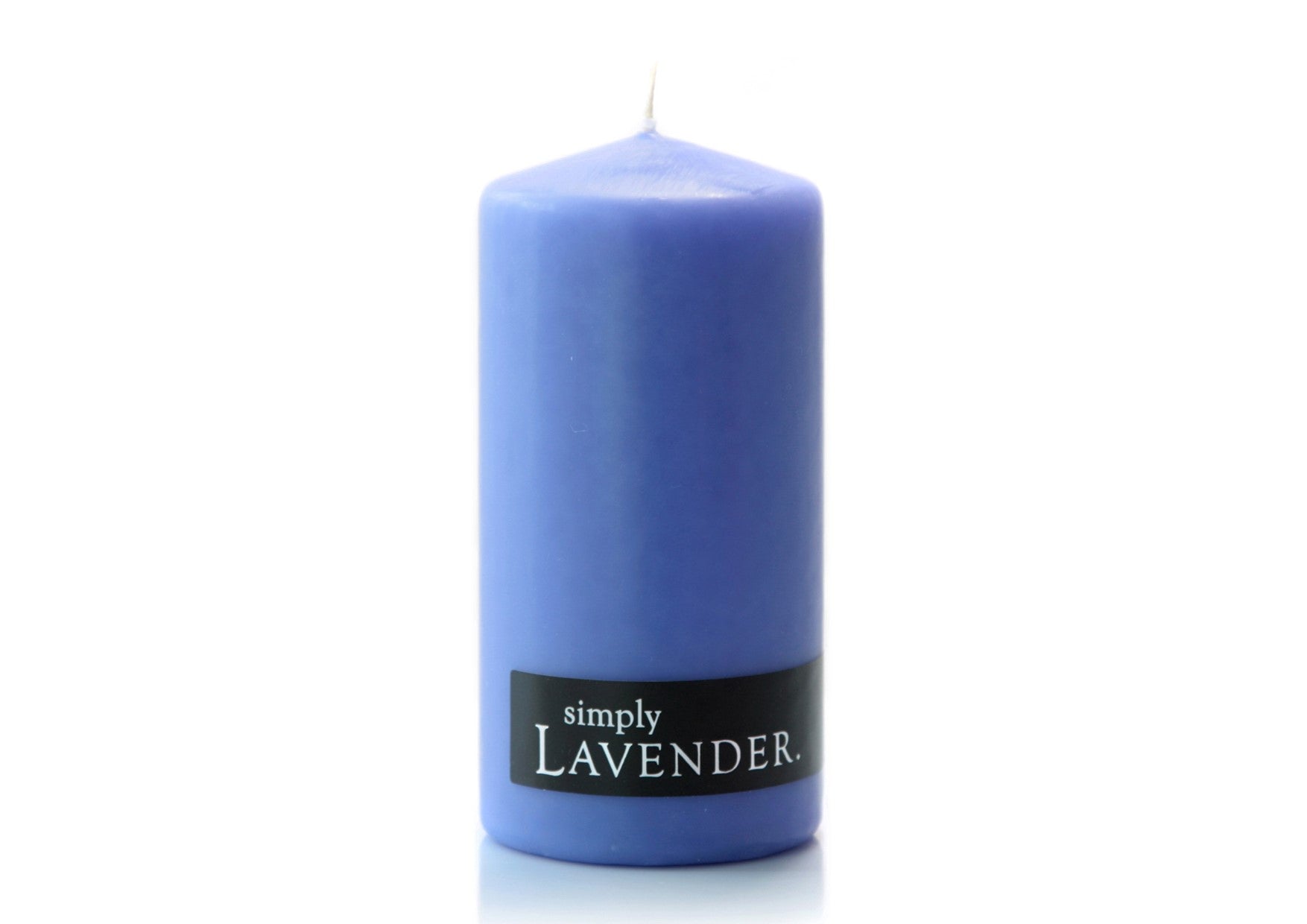Simply Pillar Candles | Lavender Pillar Candle