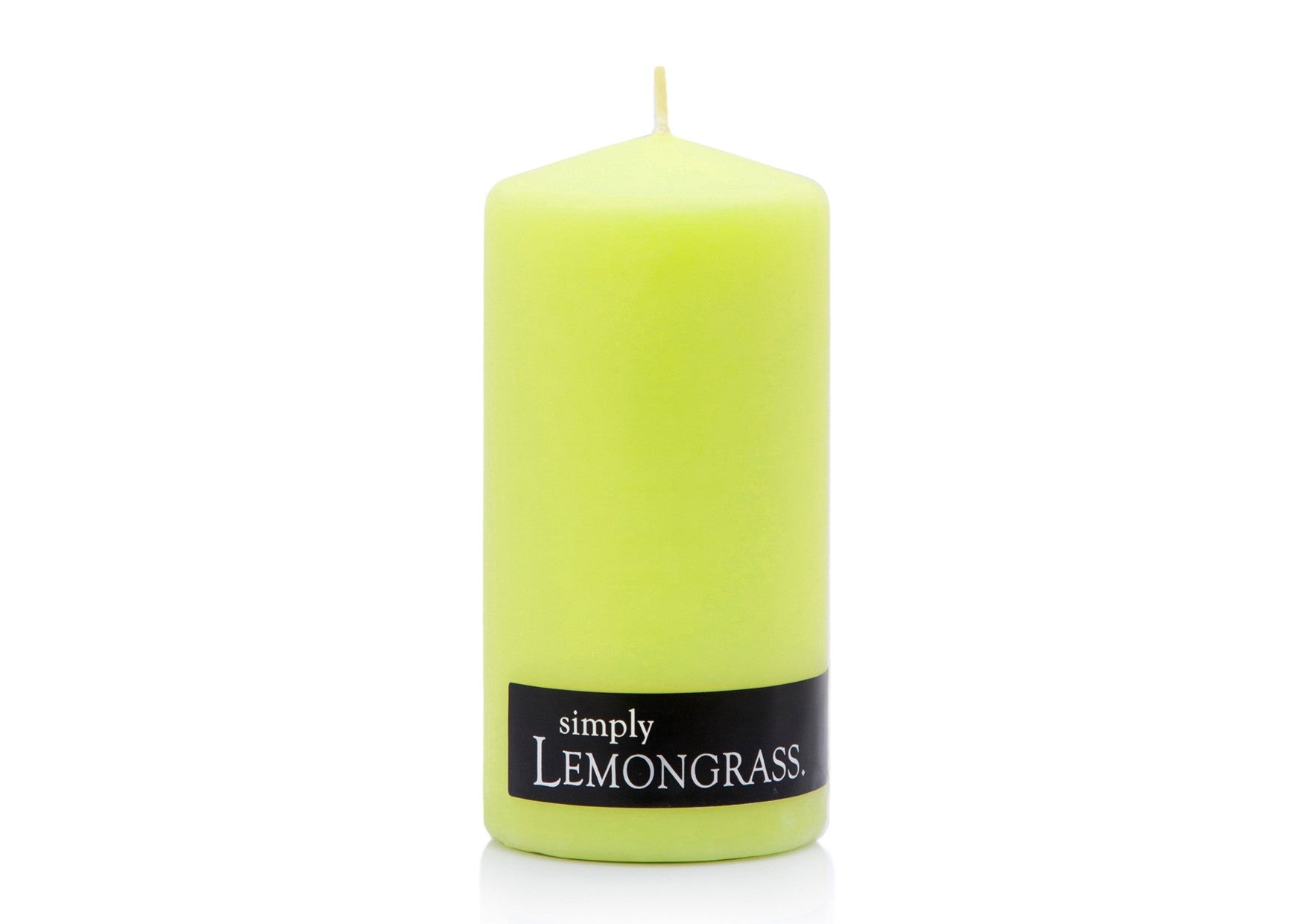 Simply Pillar Candles | Lemongrass Pillar Candle