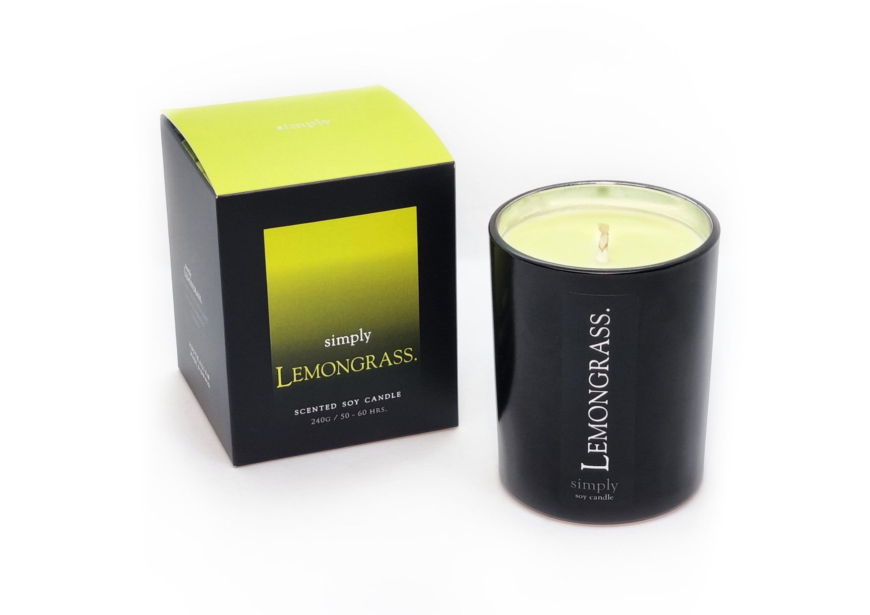 Simply Soy Candles | Lemongrass Soy Jar Candle