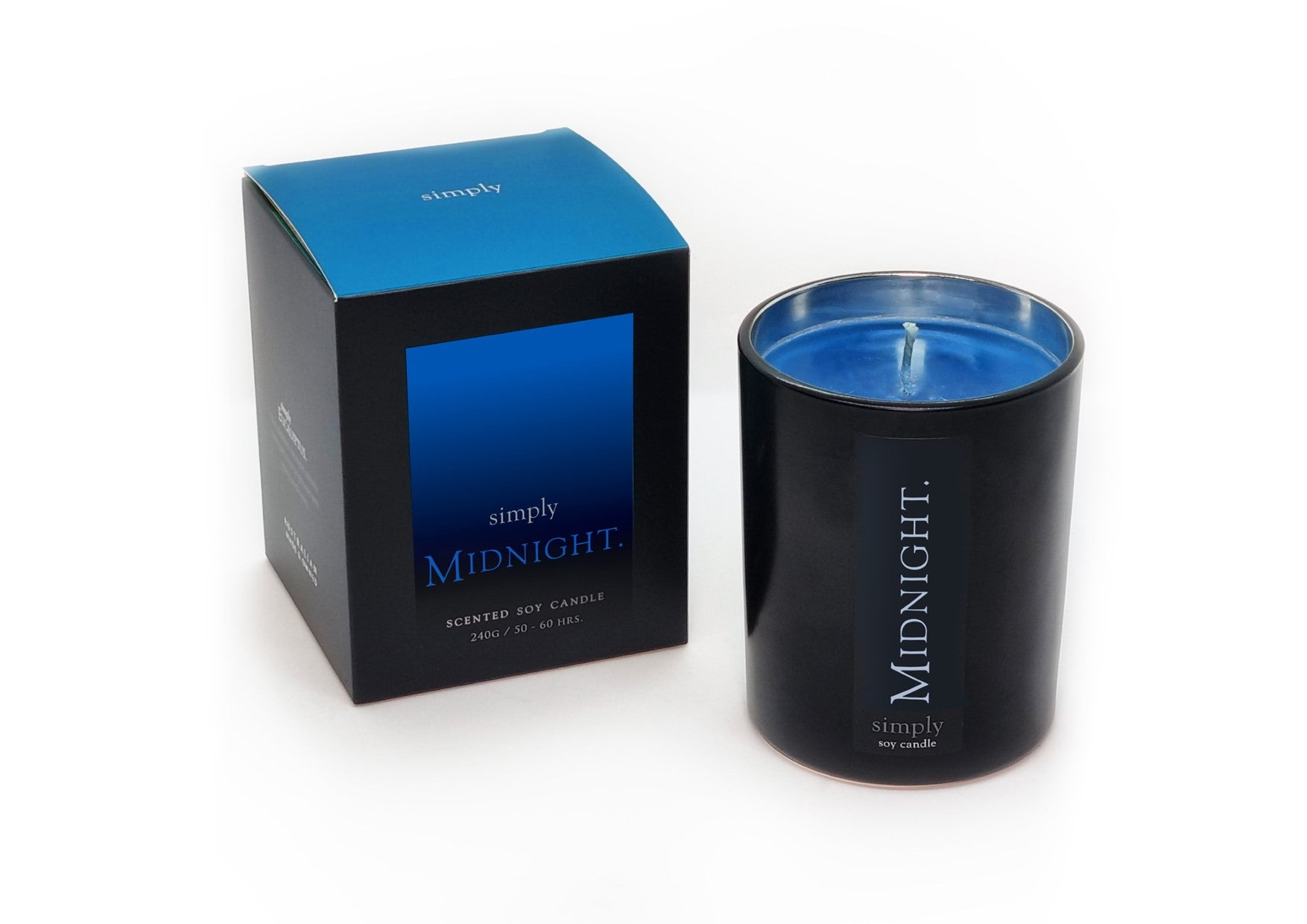 Simply Soy Candles | Midnight Soy Jar Candle