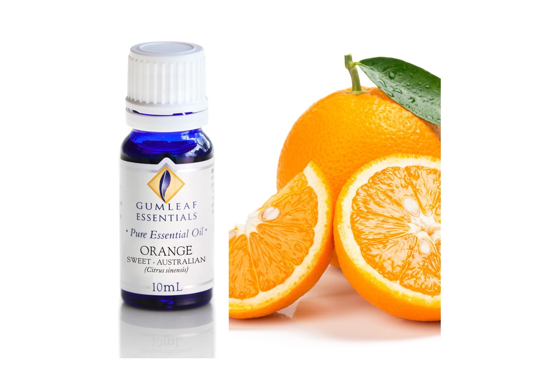 Gumleaf Essentials Oils | Pure | Orange Sweet Valencia Australian