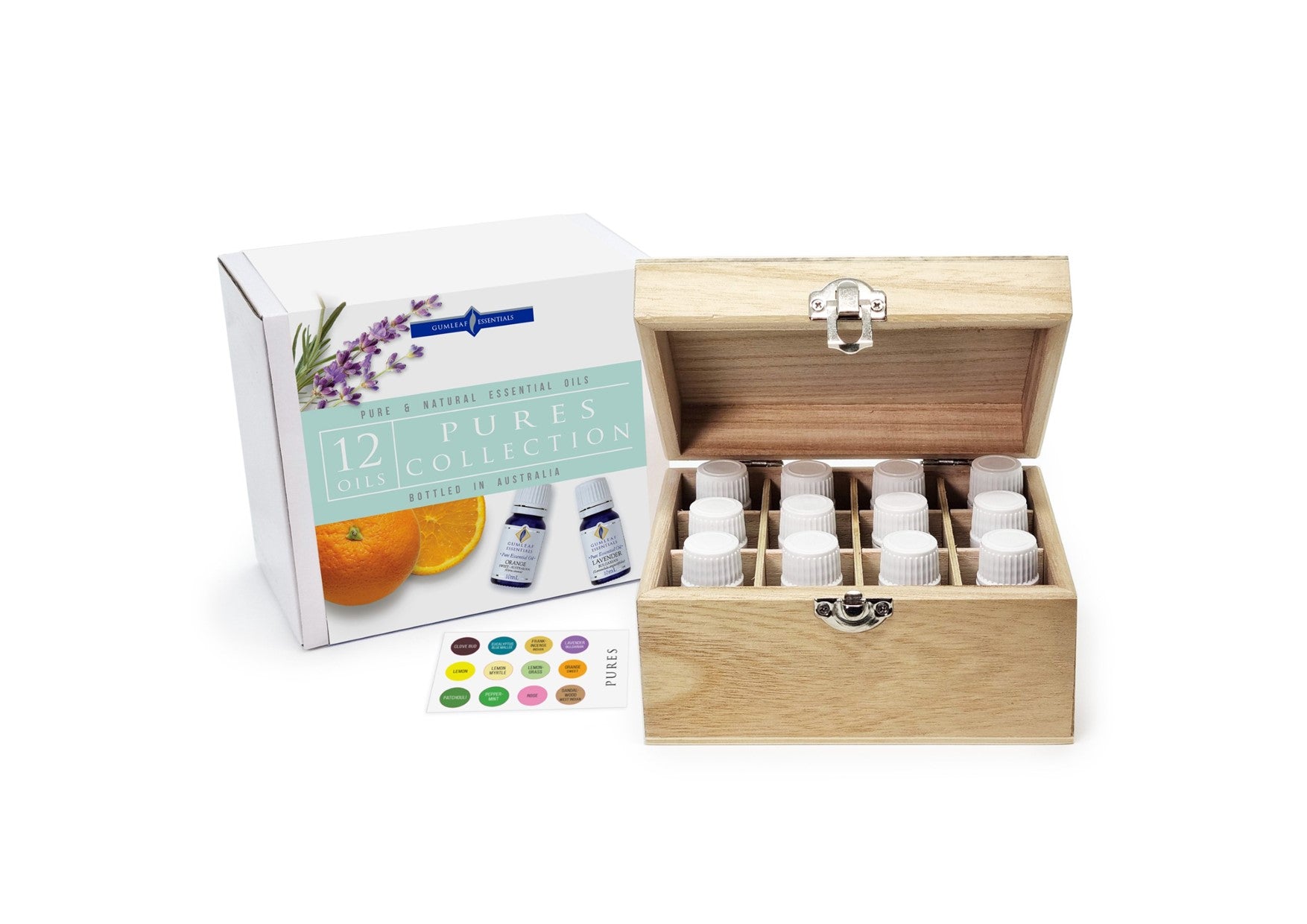 Gumleaf Essentials | Pures Collection Essential Oil Box Set