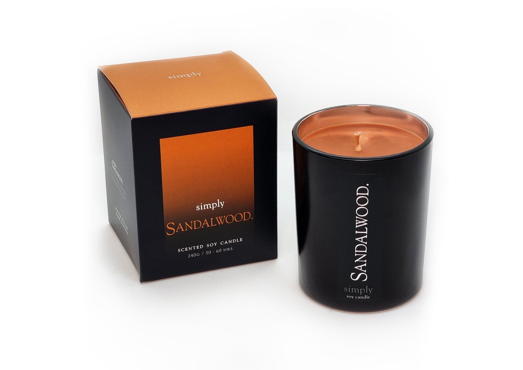 Simply Soy Candles | Sandalwood Soy Jar Candle