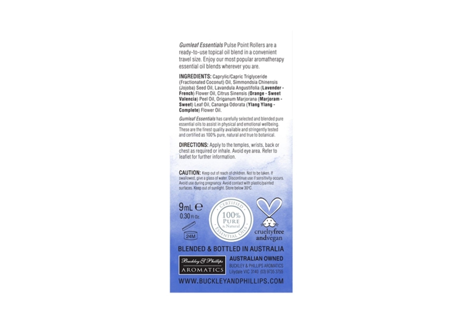 Gumleaf Essentials | Pulse Point Rollers | Sleep Soundly