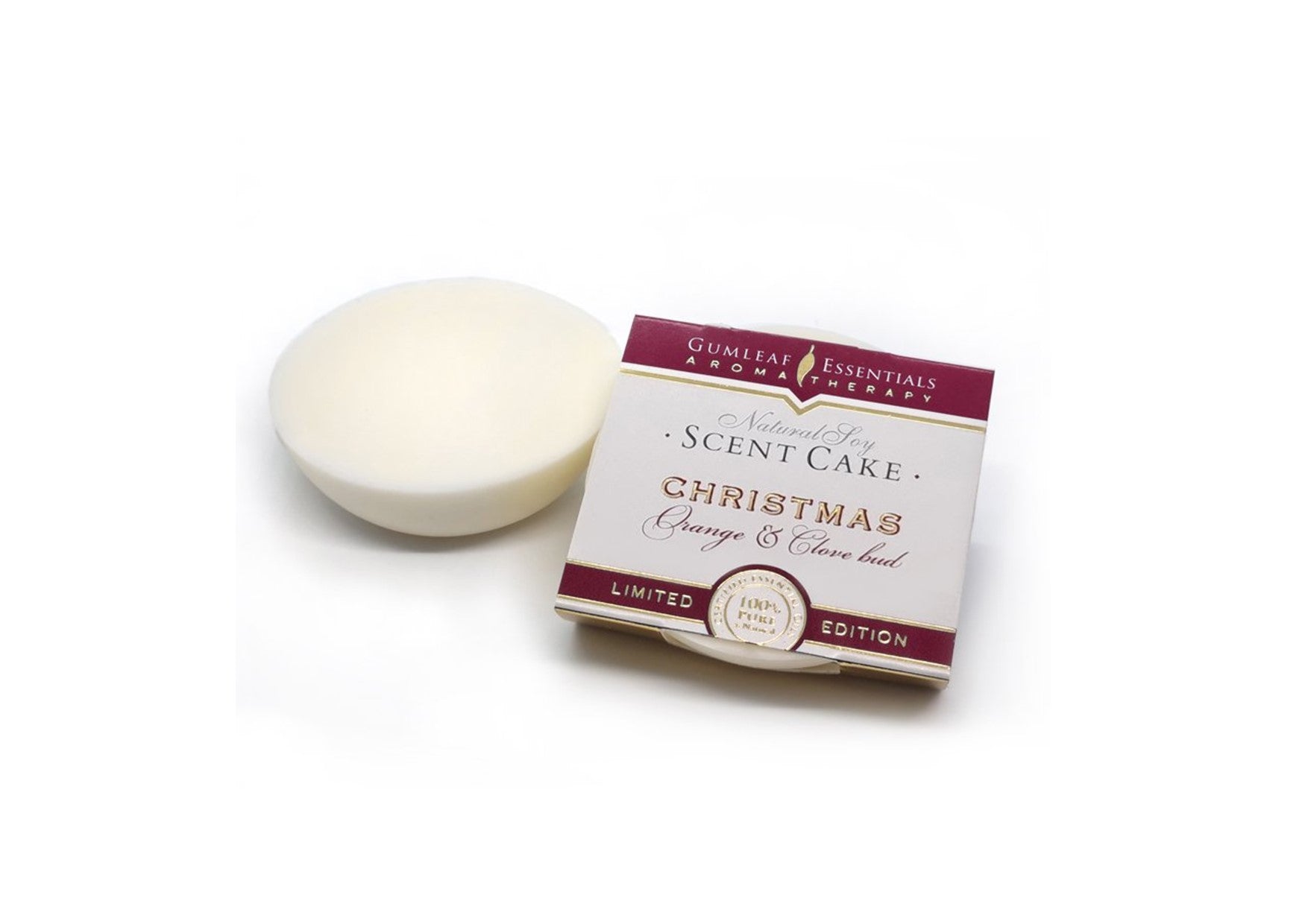 Gumleaf Essentials Christmas | Scent Cakes | Sweet Orange & Clove Bud