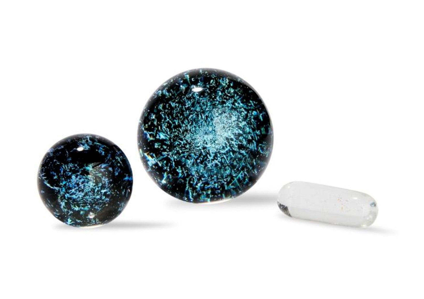 ItsRoasting | Terp Slurper Marble Pill Set | Galaxy Blue Dichro