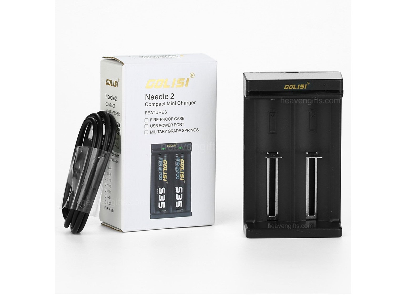 Golisi | Needle 2 Compact Mini Charger