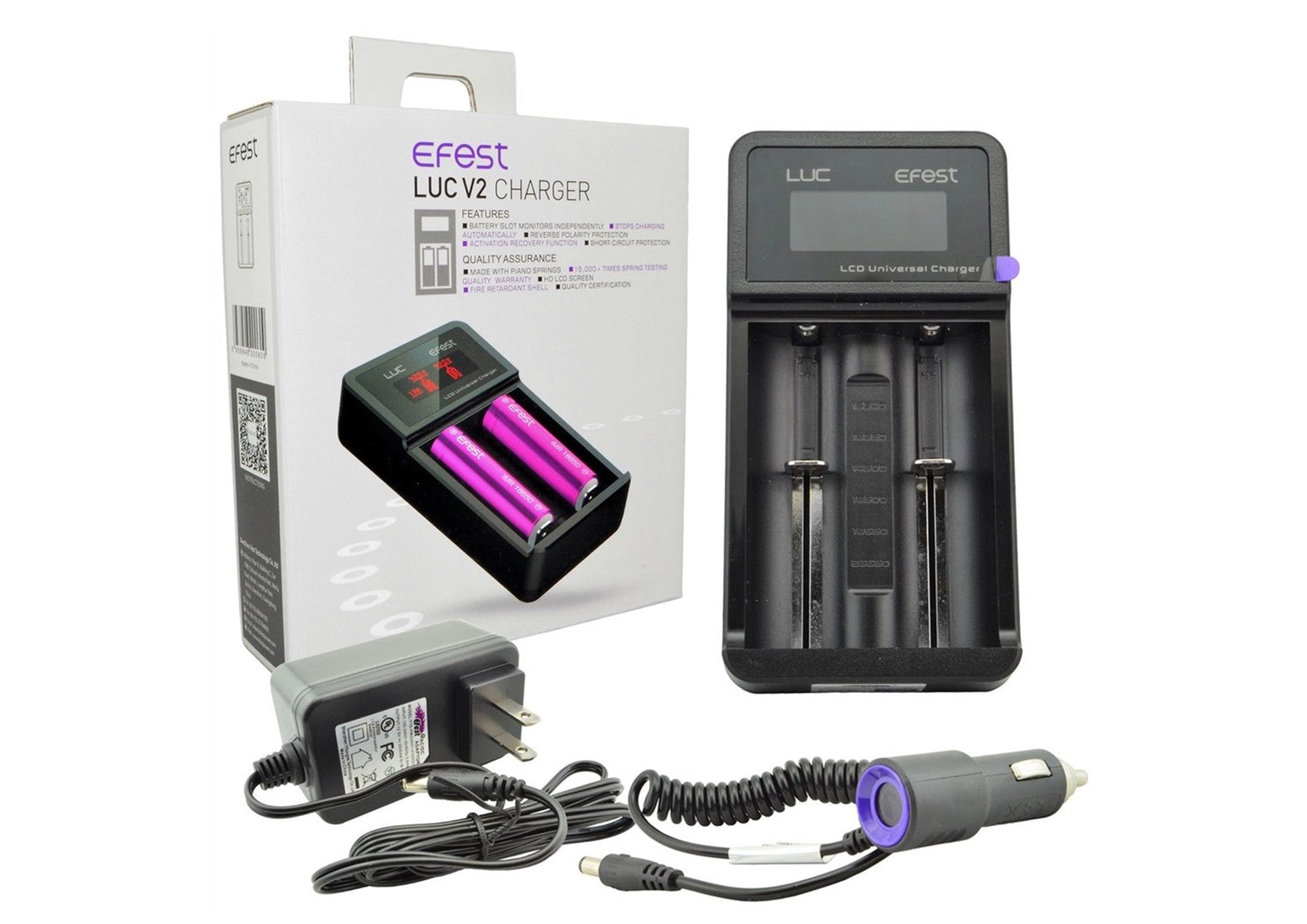 Efest | LUC V2 Smart (2 Bay) Charger