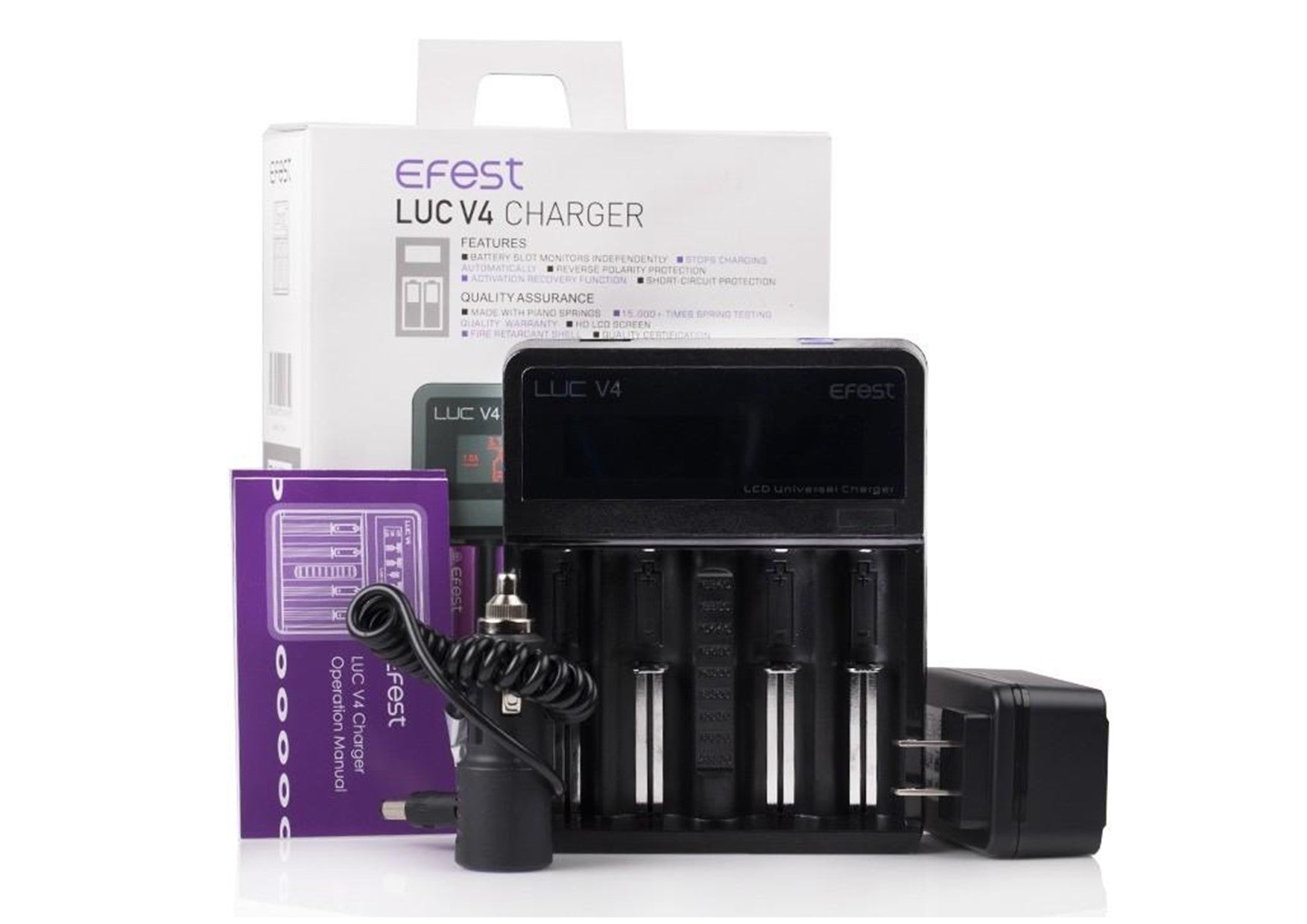 Efest | LUC V4 (4 Bay) Charger
