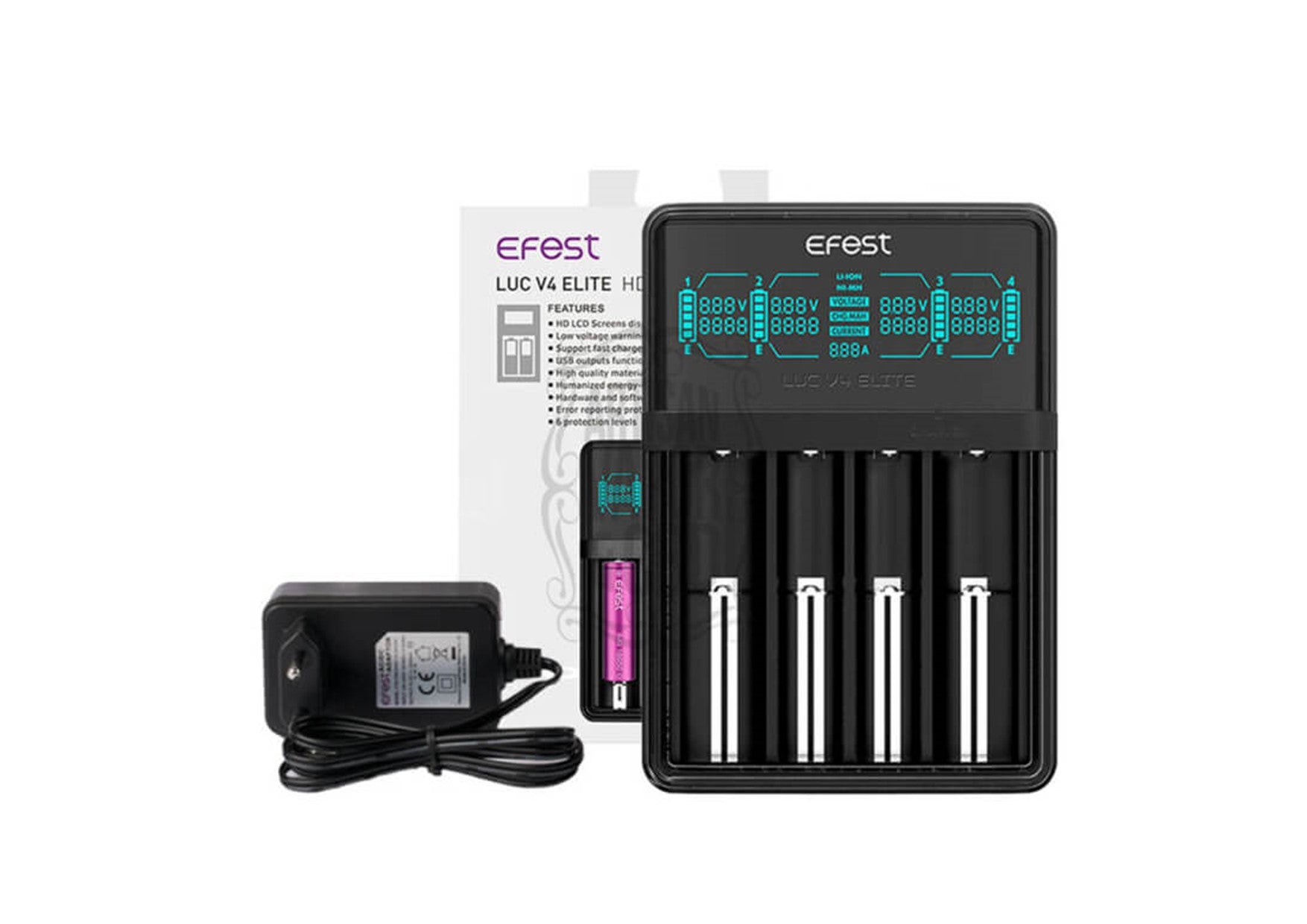 Efest | Elite LUC V4 (4 Bay) Charger