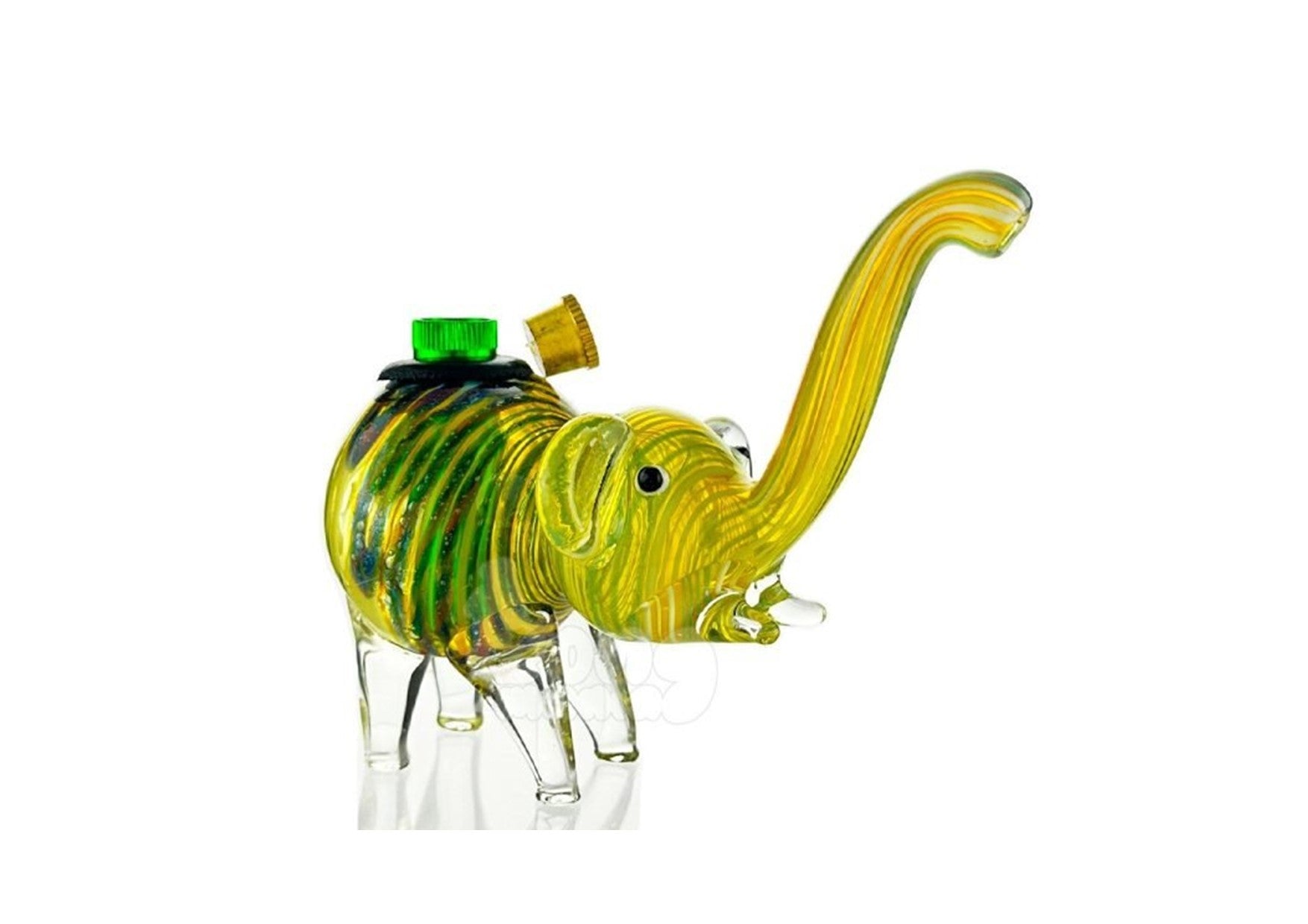 Agung | Elephant Glass Water Pipe 13cm