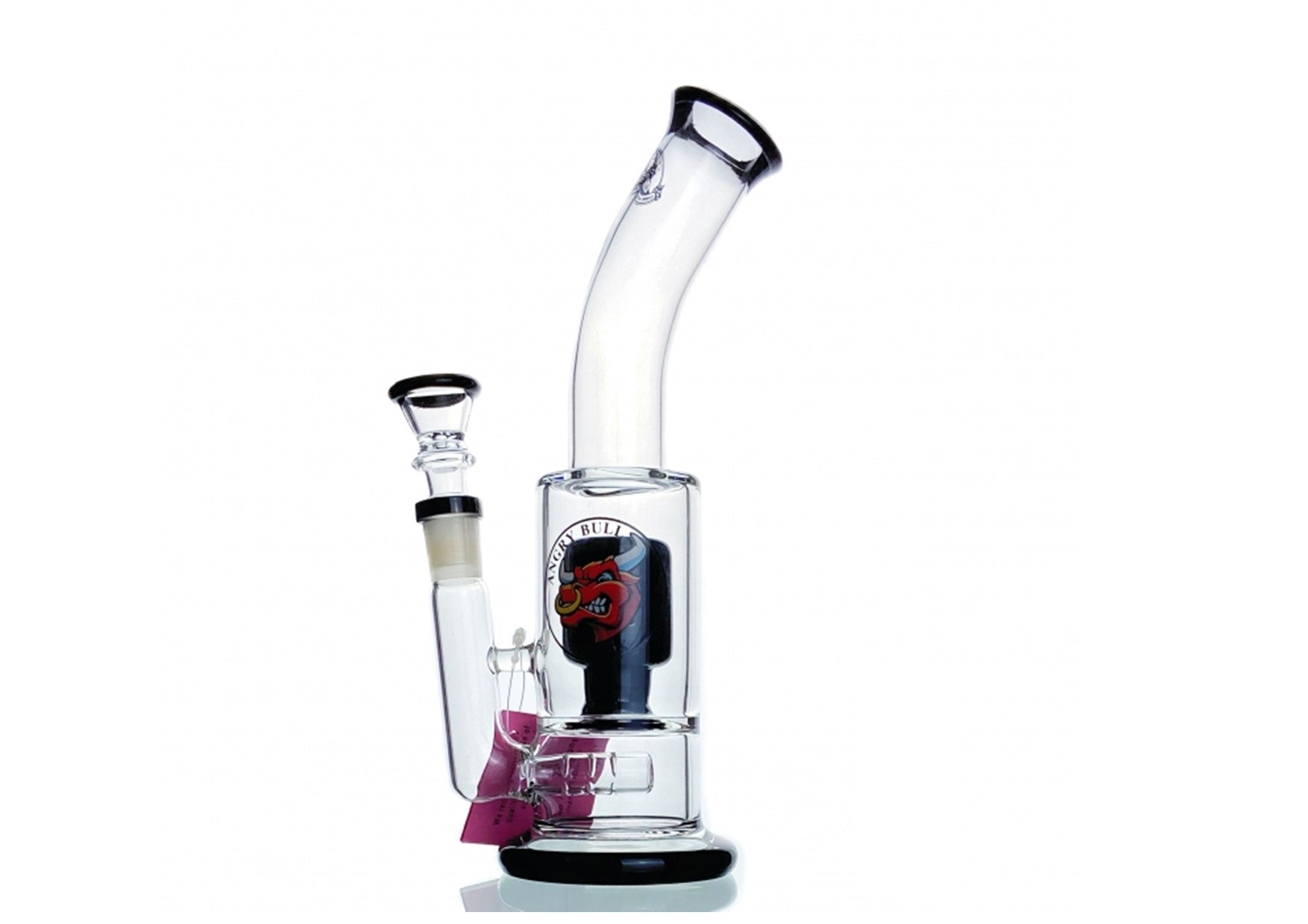 Agung | Water Percolator Full Glass Black 23cm