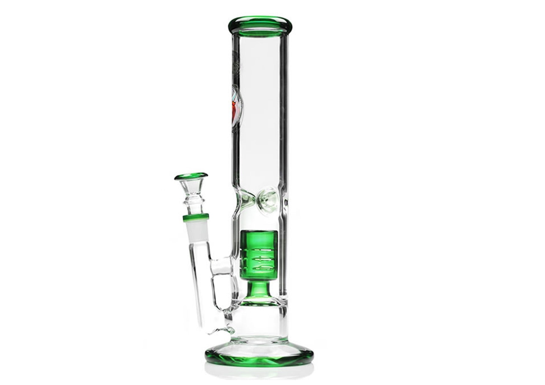 Agung | Water Percolator Full Glass Green 30cm