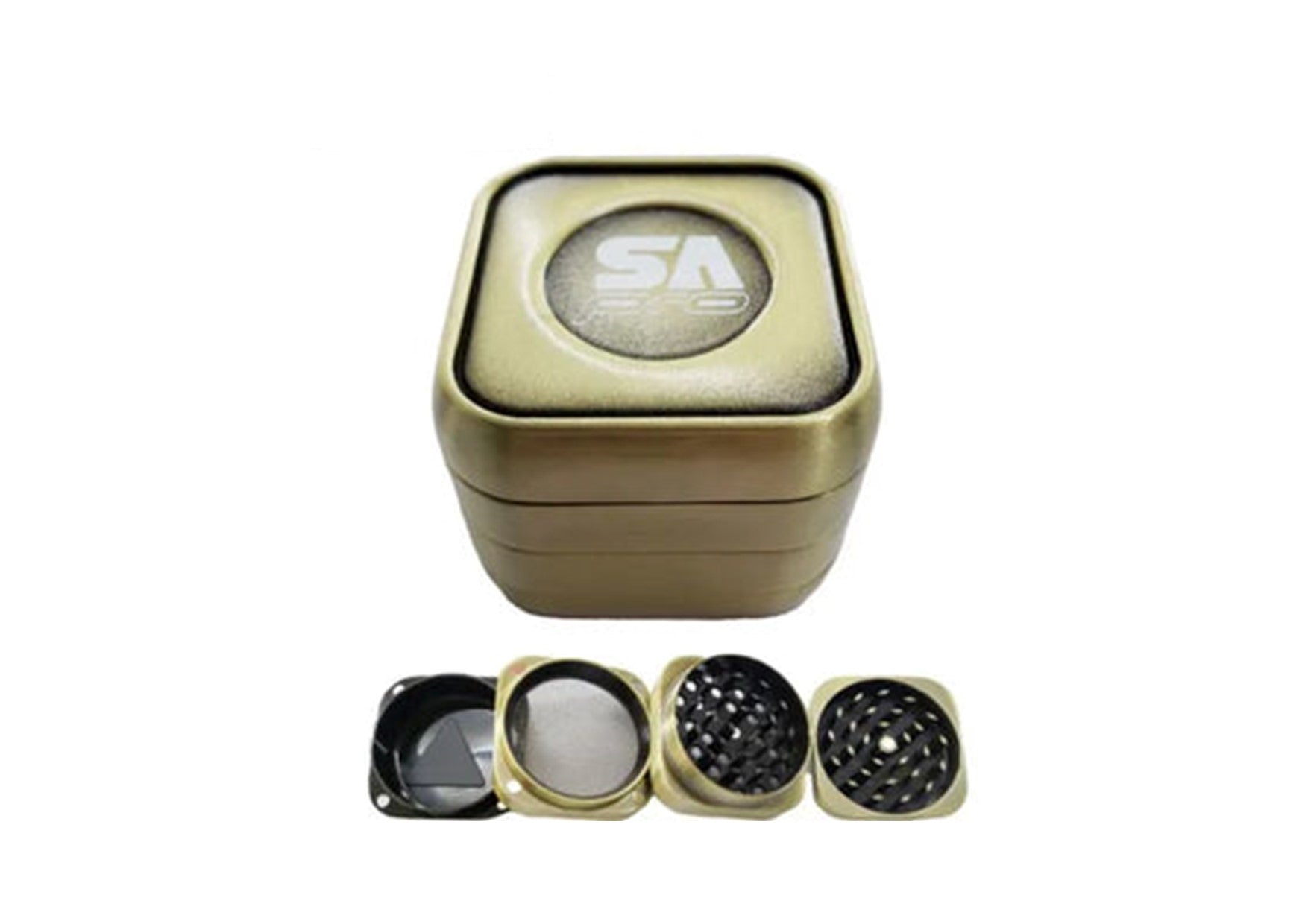 Stone Age | Pro Square 4 Piece Grinder