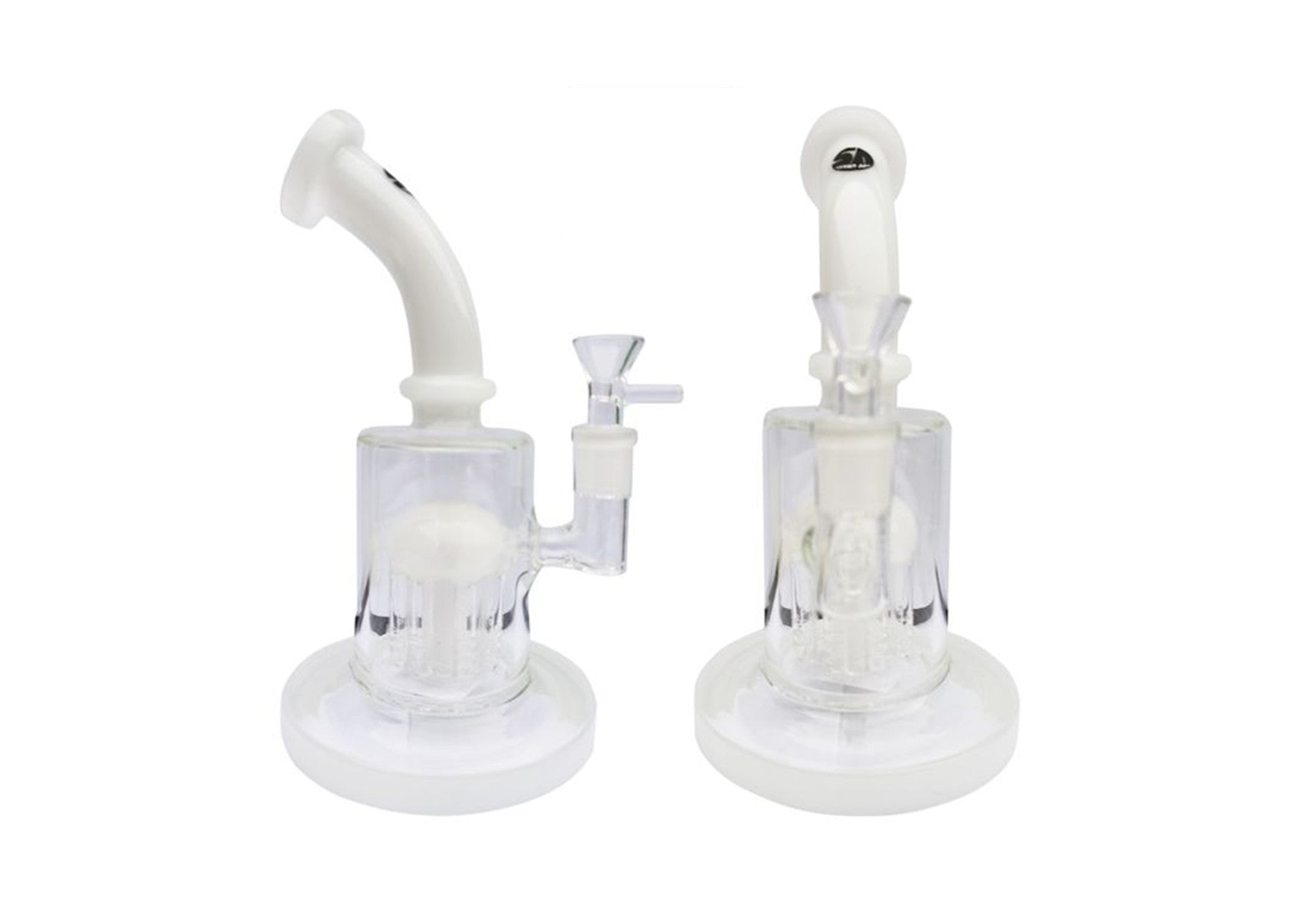 Stone Age | Water Bubbler/Percolator | 7 Arm Slotted Tree 20cm (14mm) White