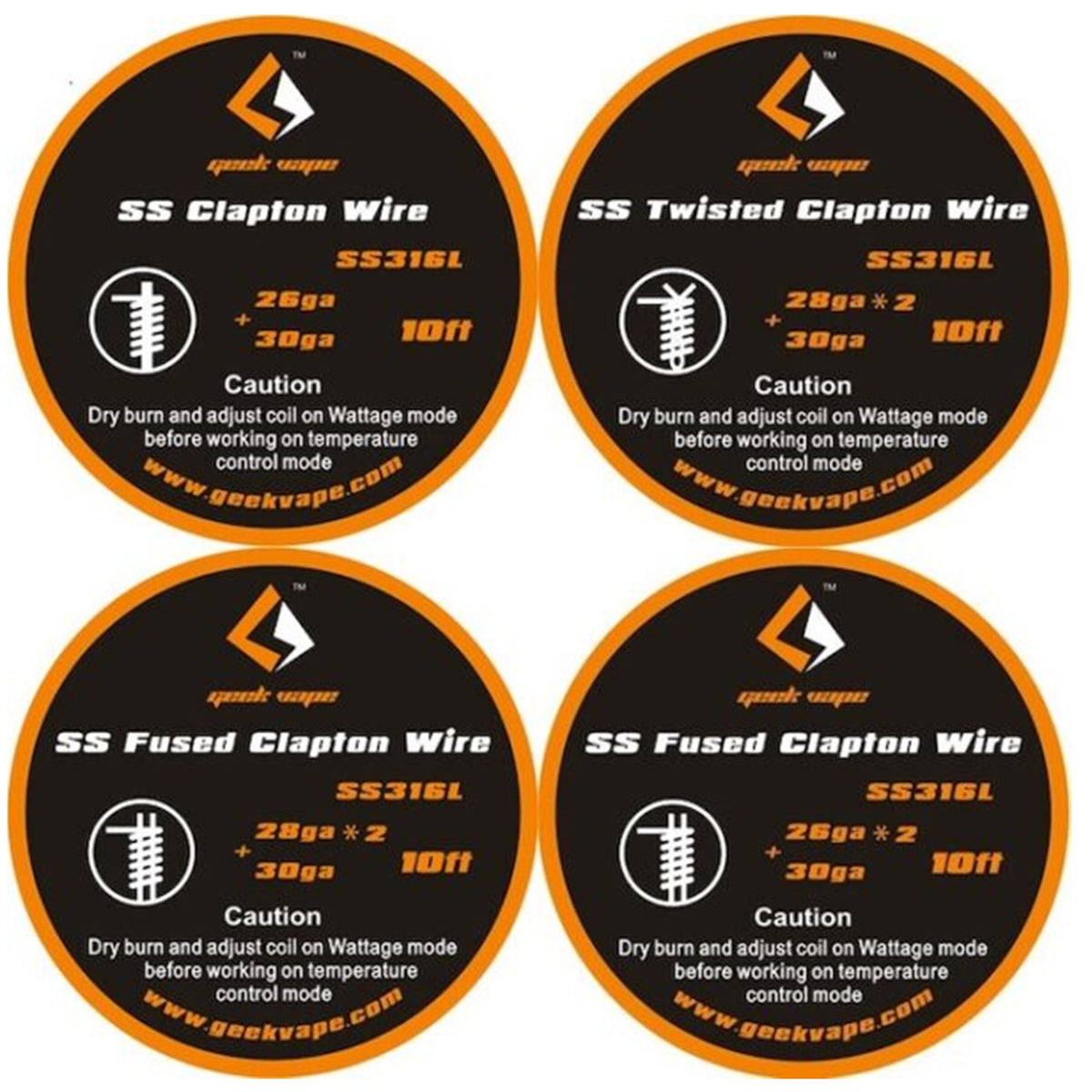 Rda Coils Jual GeekVape SS Fused Clapton TC Wire Authentic | Indonesia Geekvape Ss Fused Clapton Wire 10ft Cable Rda Coils Jual GeekVape SS Fused Clapton TC Wire Authentic | Indonesia Geekvape Ss Fused Clapton Wire 10ft Cable